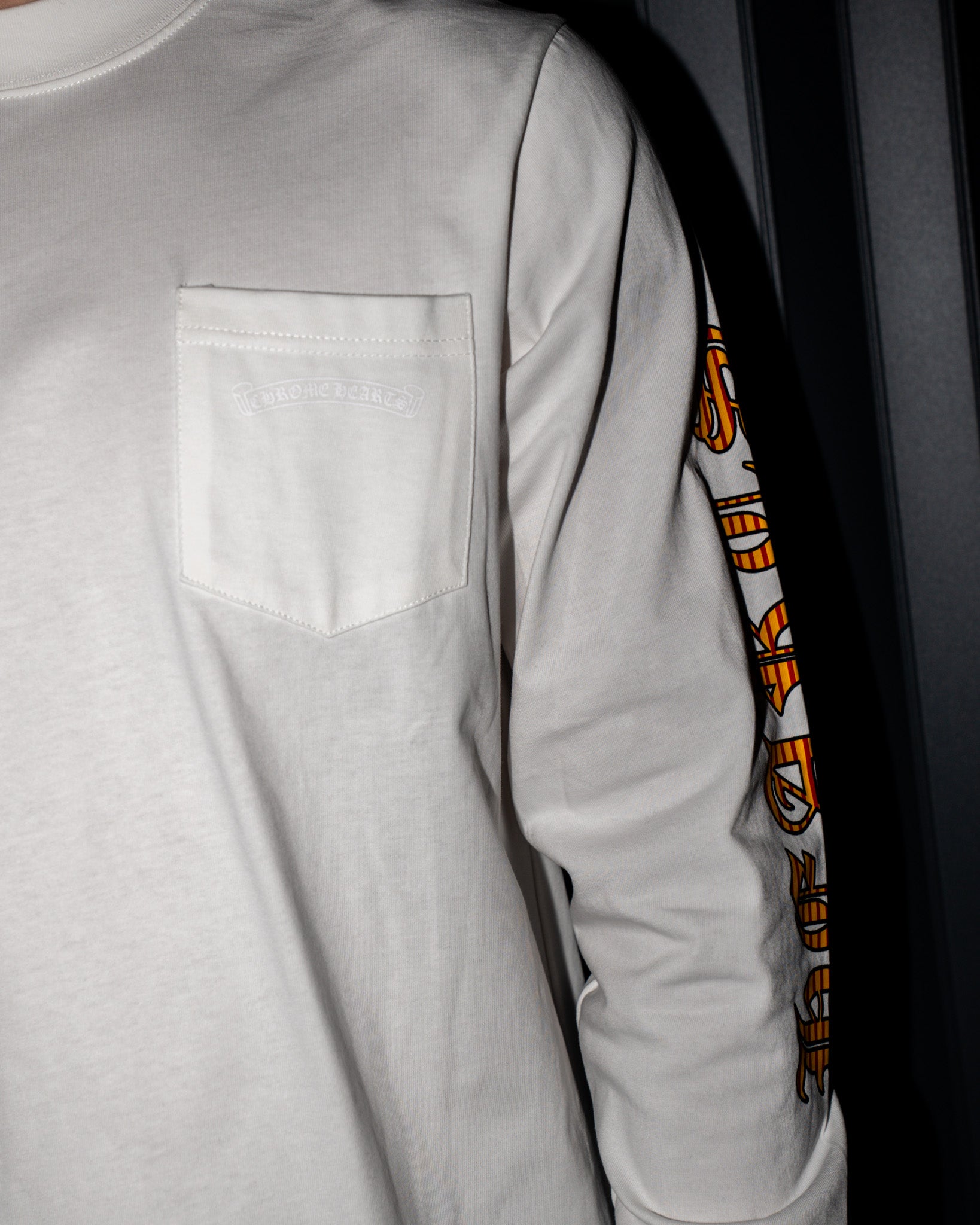 Orange Dagger Crest White Long Sleeve™