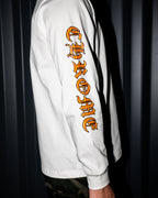 Orange Dagger Crest White Long Sleeve™