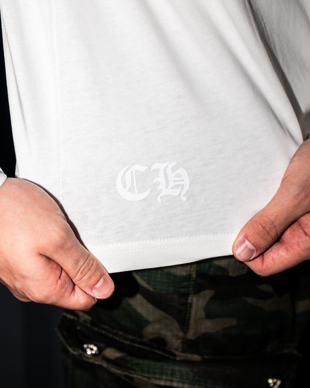 Orange Dagger Crest White Long Sleeve™