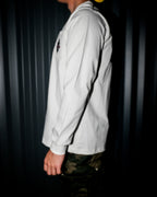 Camo Dagger Crest White Long Sleeve™