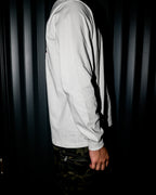 Camo Dagger Crest White Long Sleeve™
