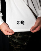 Camo Dagger Crest White Long Sleeve™