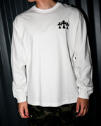 Hollywood Black Triple Cross White Long Sleeve™