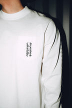 Orange Typography White Long Sleeve™
