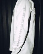 Orange Typography White Long Sleeve™