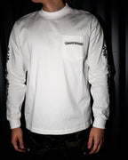 Pink Dagger Crest White Long Sleeve™