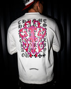 Pink Dagger Crest White Long Sleeve™