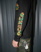 Camo Horse Shoe Logo Black Long Sleeve™