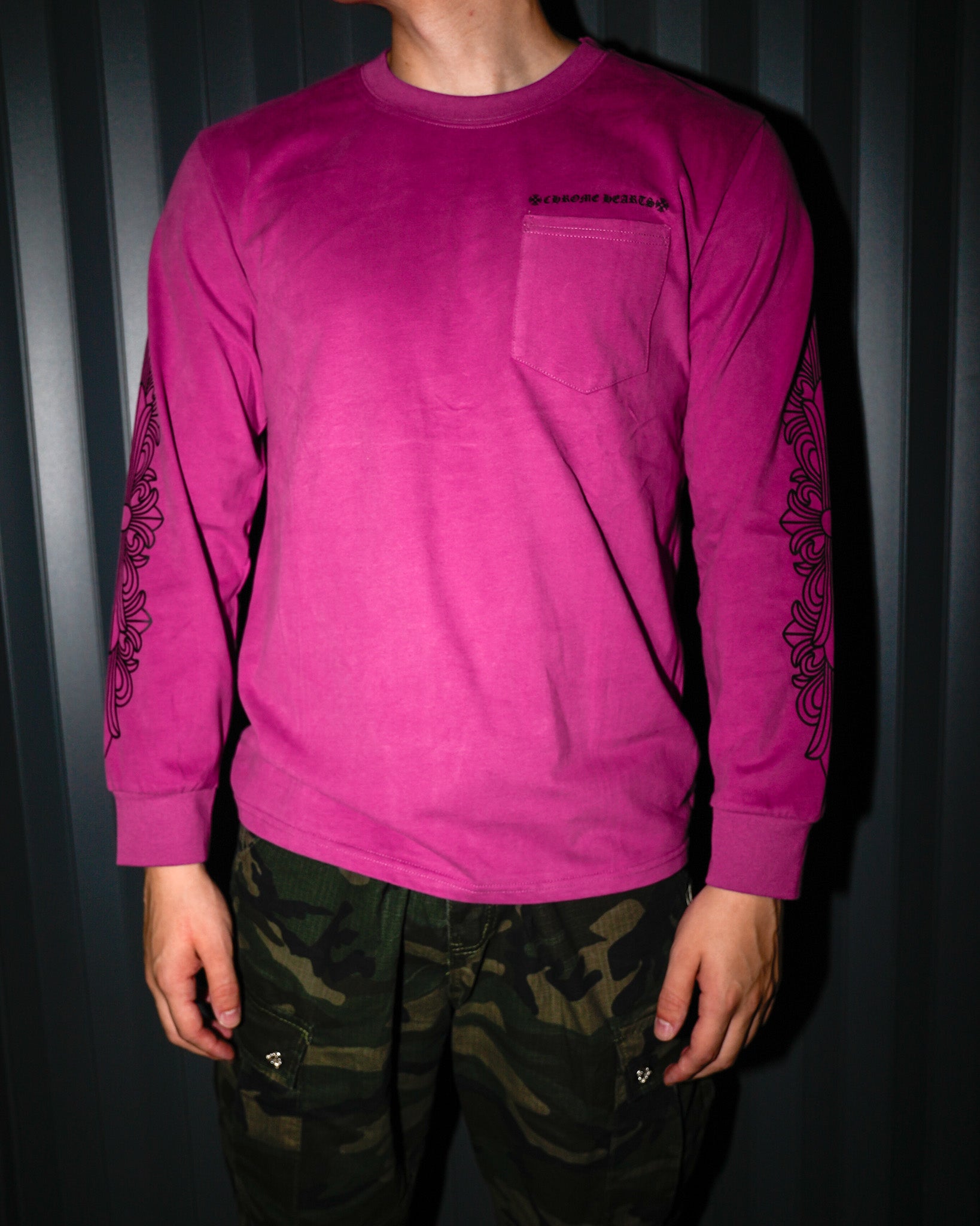 M-Boy Spider Web Pink Long Sleeve™