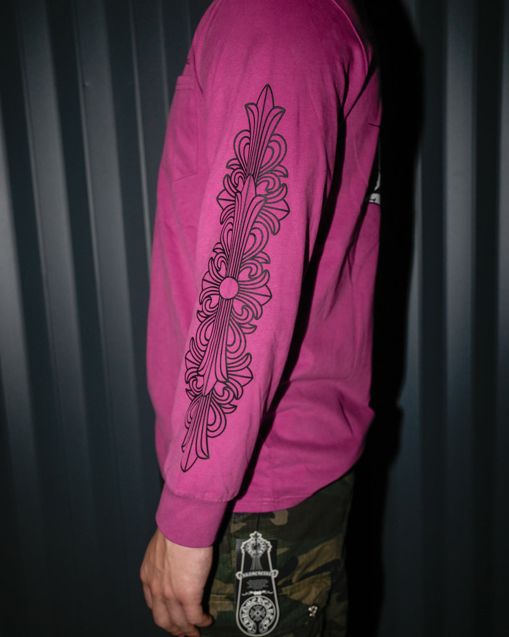 M-Boy Spider Web Pink Long Sleeve™