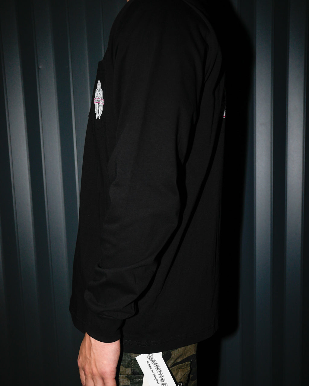 Camo Dagger Crest Black Long Sleeve™