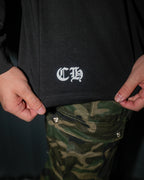 Camo Dagger Crest Black Long Sleeve™