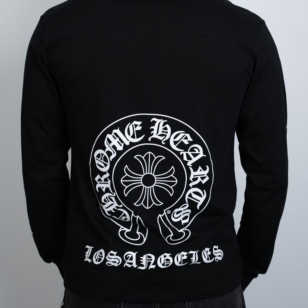 Horseshoe Logo Los Angeles Black/White Long Sleeve™