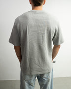 Grey Wool Buttoned T-Shirt™