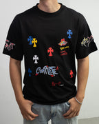 Multicolor Supply The Demand Black T-Shirt™