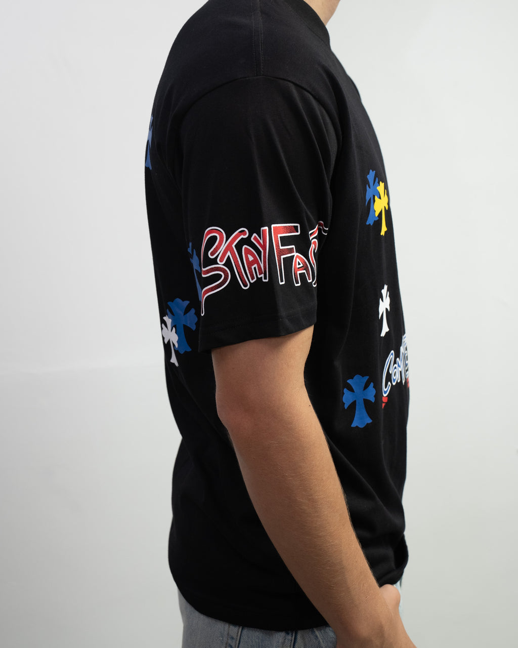 Multicolor Supply The Demand Black T-Shirt™