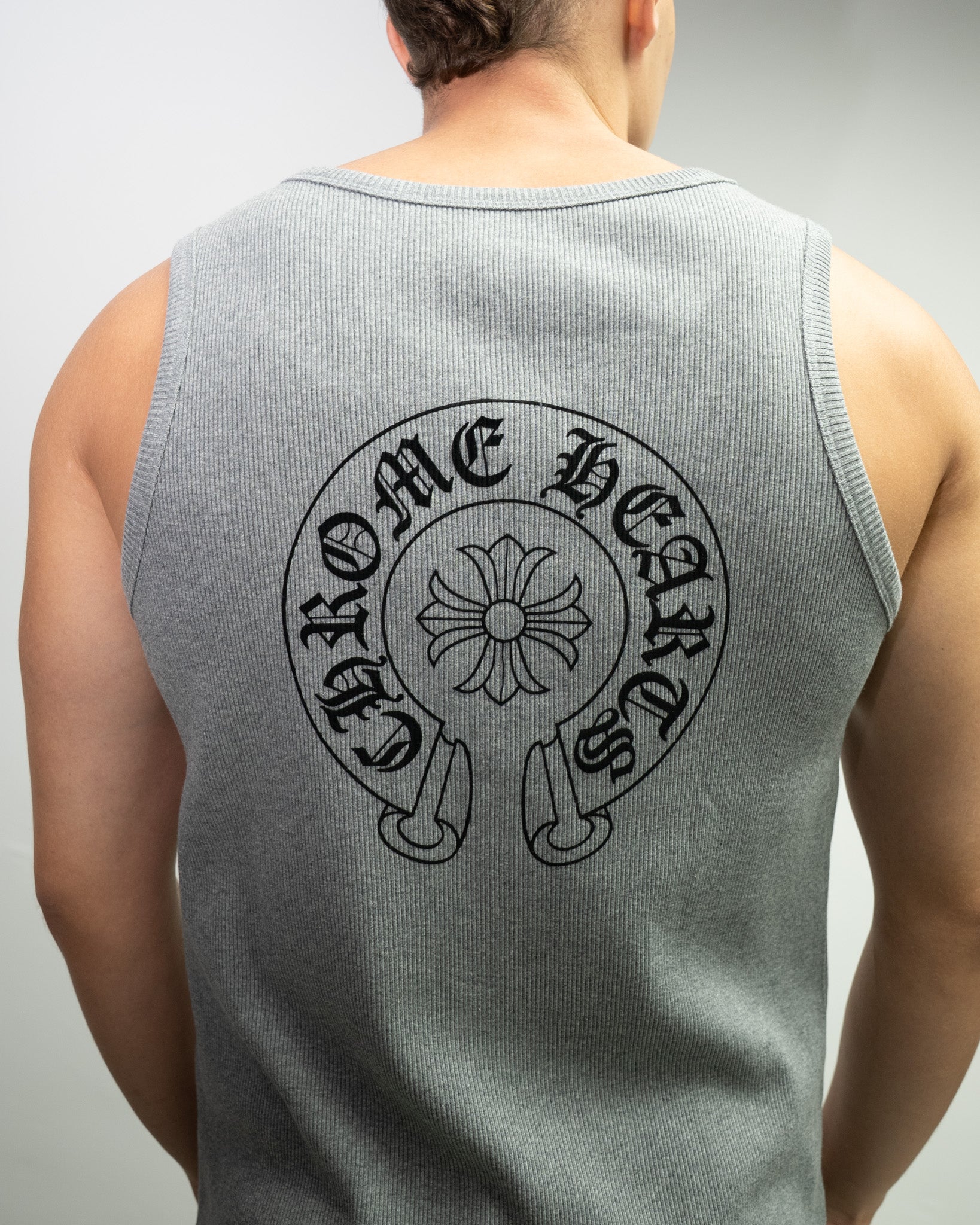 Horse Shoe Logo Grey Tank Top™