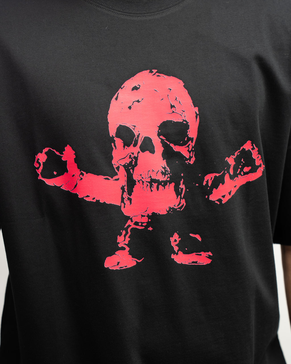 FOTI Hot Pink Skull Black T-Shirt™