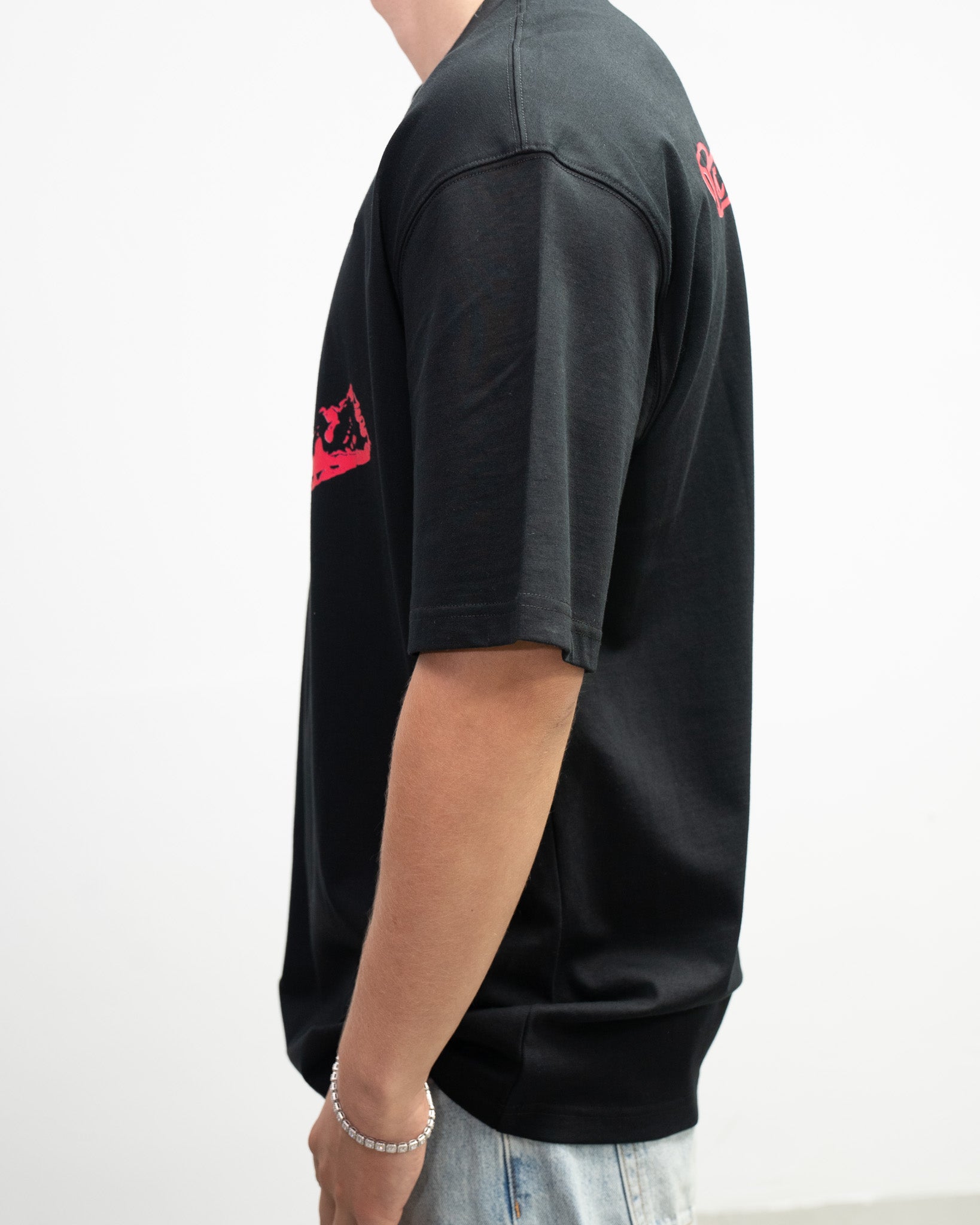 FOTI Hot Pink Skull Black T-Shirt™