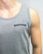Typography Logo Grey Tank Top™