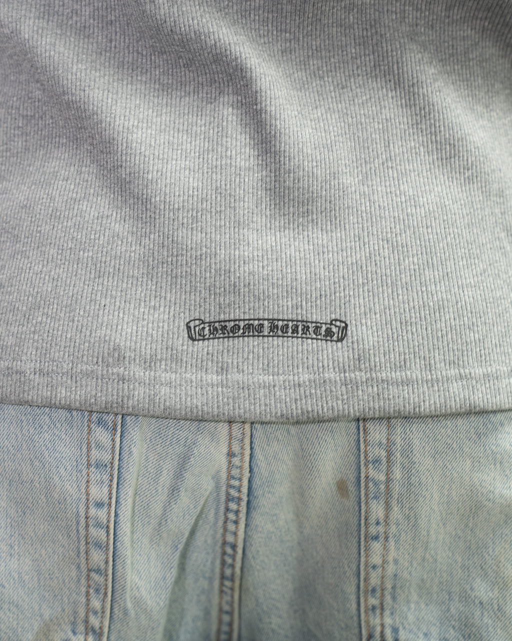 Typography Logo Grey Tank Top™