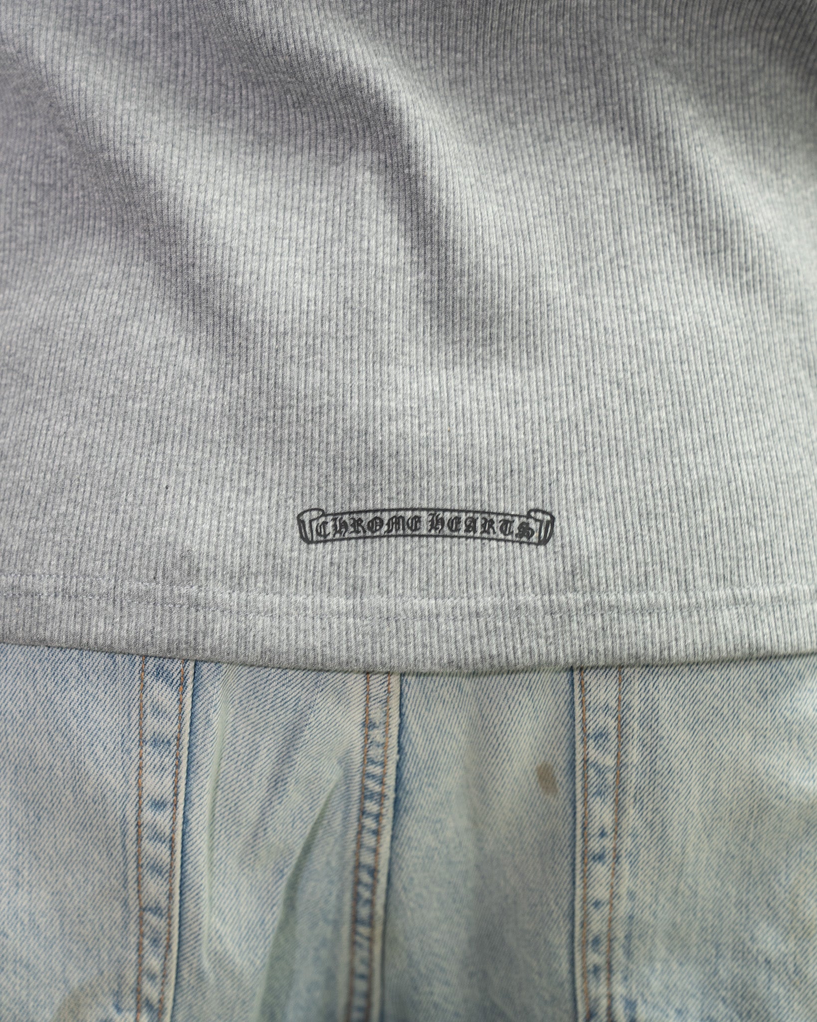 Typography Logo Grey Tank Top™