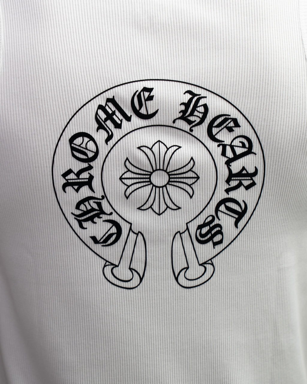 Horse Shoe Logo White Tank Top™