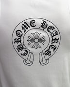 Horse Shoe Logo White Tank Top™