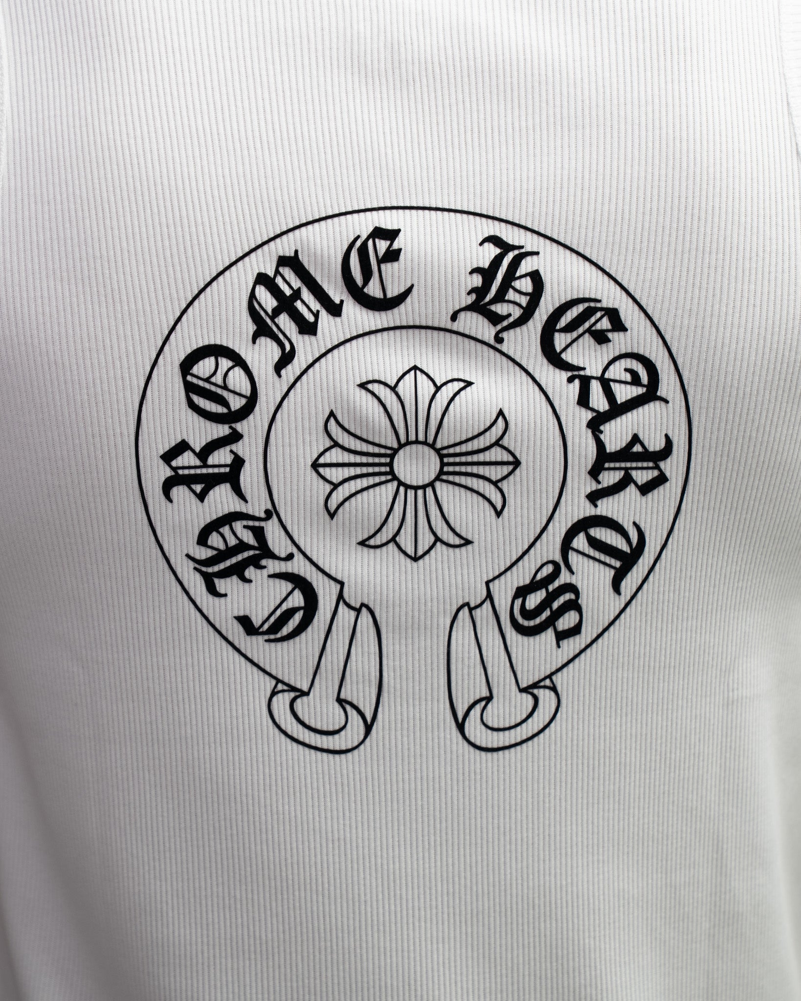 Horse Shoe Logo White Tank Top™