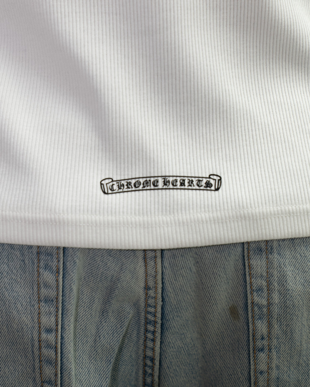 Horse Shoe Logo White Tank Top™