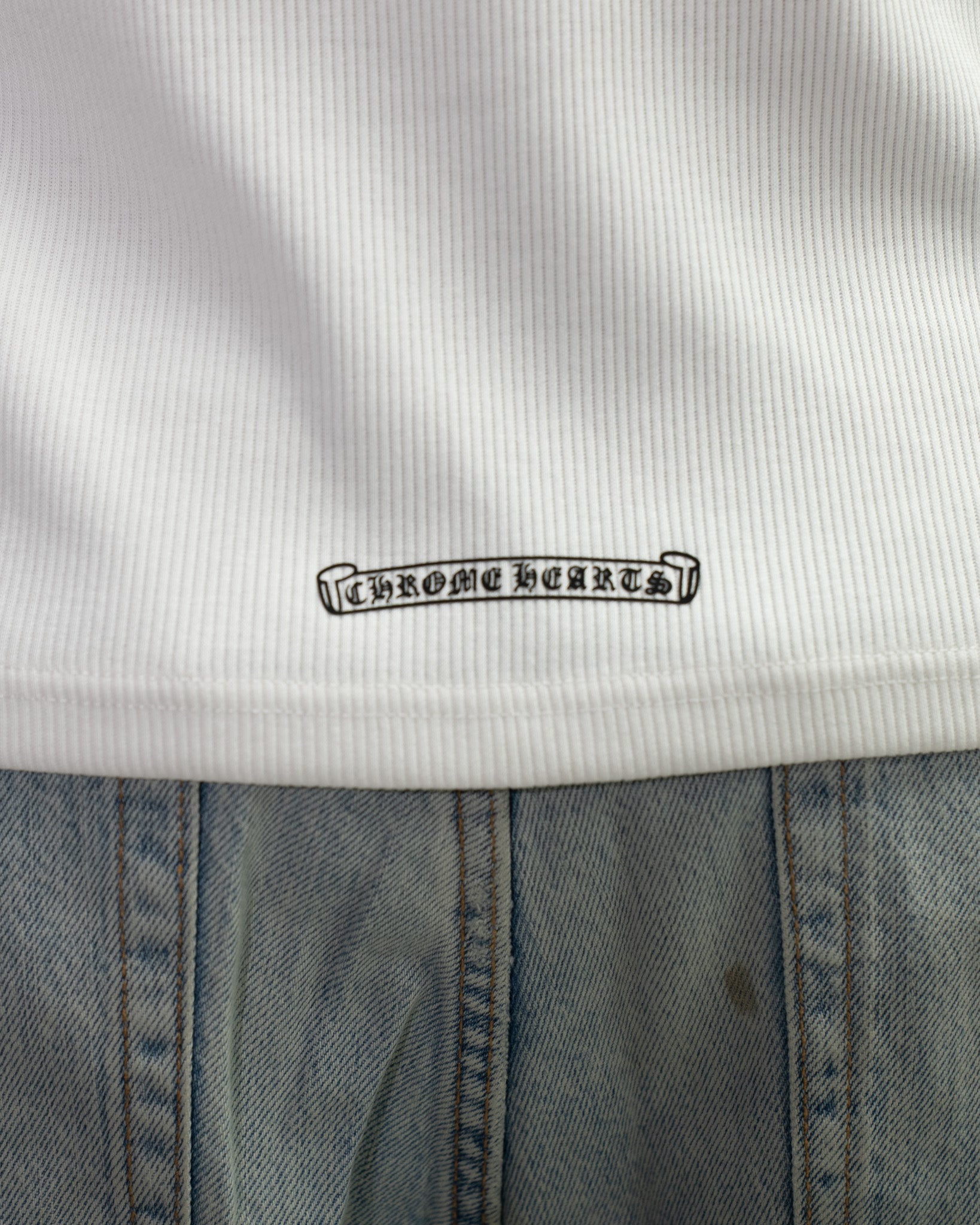 Horse Shoe Logo White Tank Top™