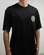 Horse Shoe Logo Miami Black T-Shirt™