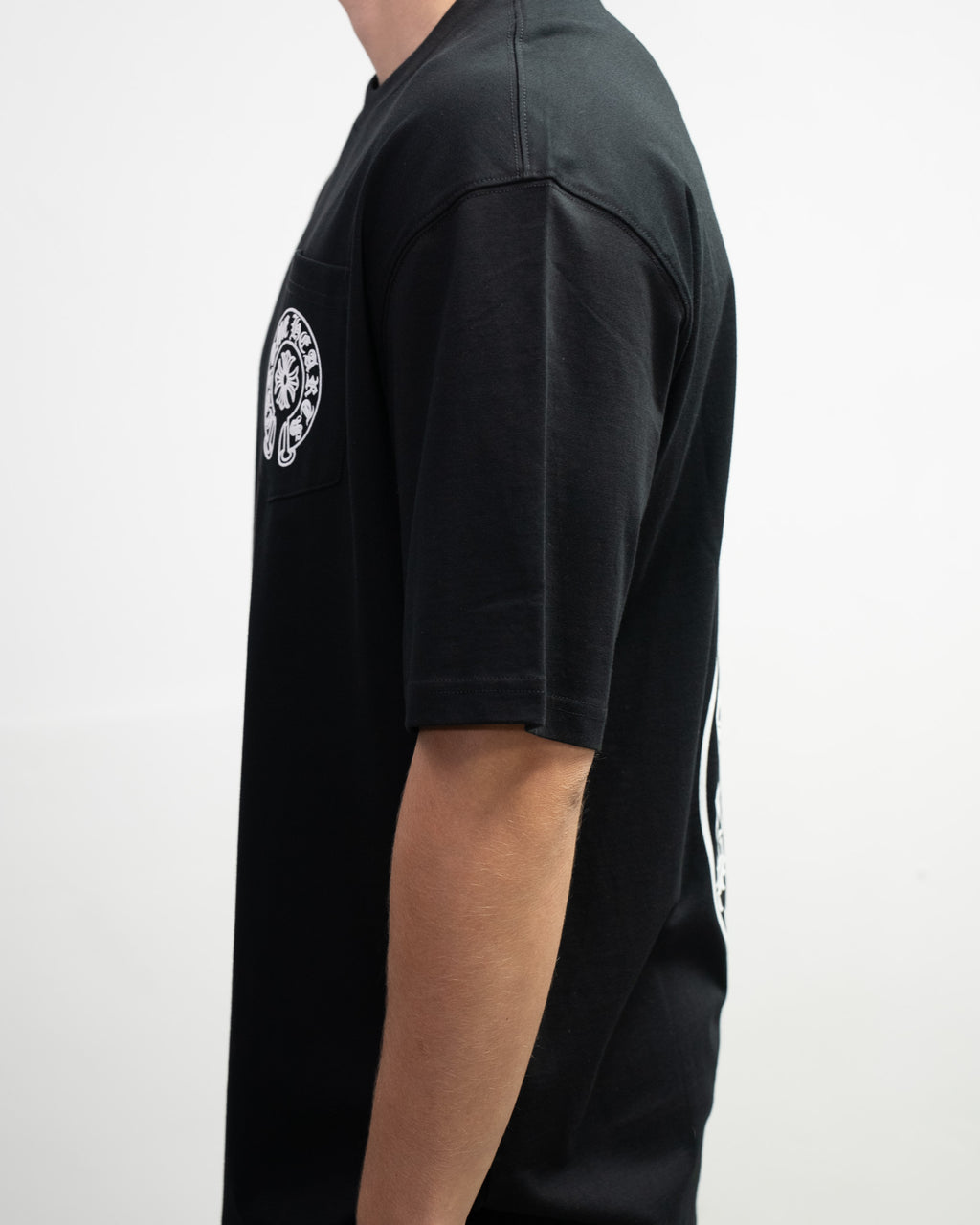 Horse Shoe Logo Miami Black T-Shirt™