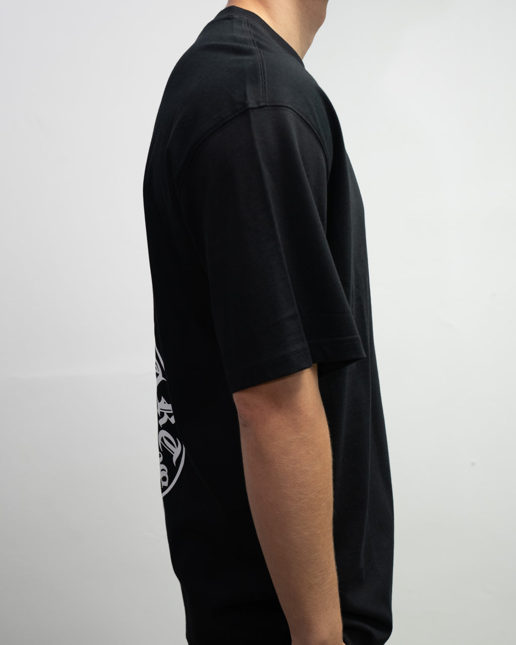 Horse Shoe Logo Miami Black T-Shirt™