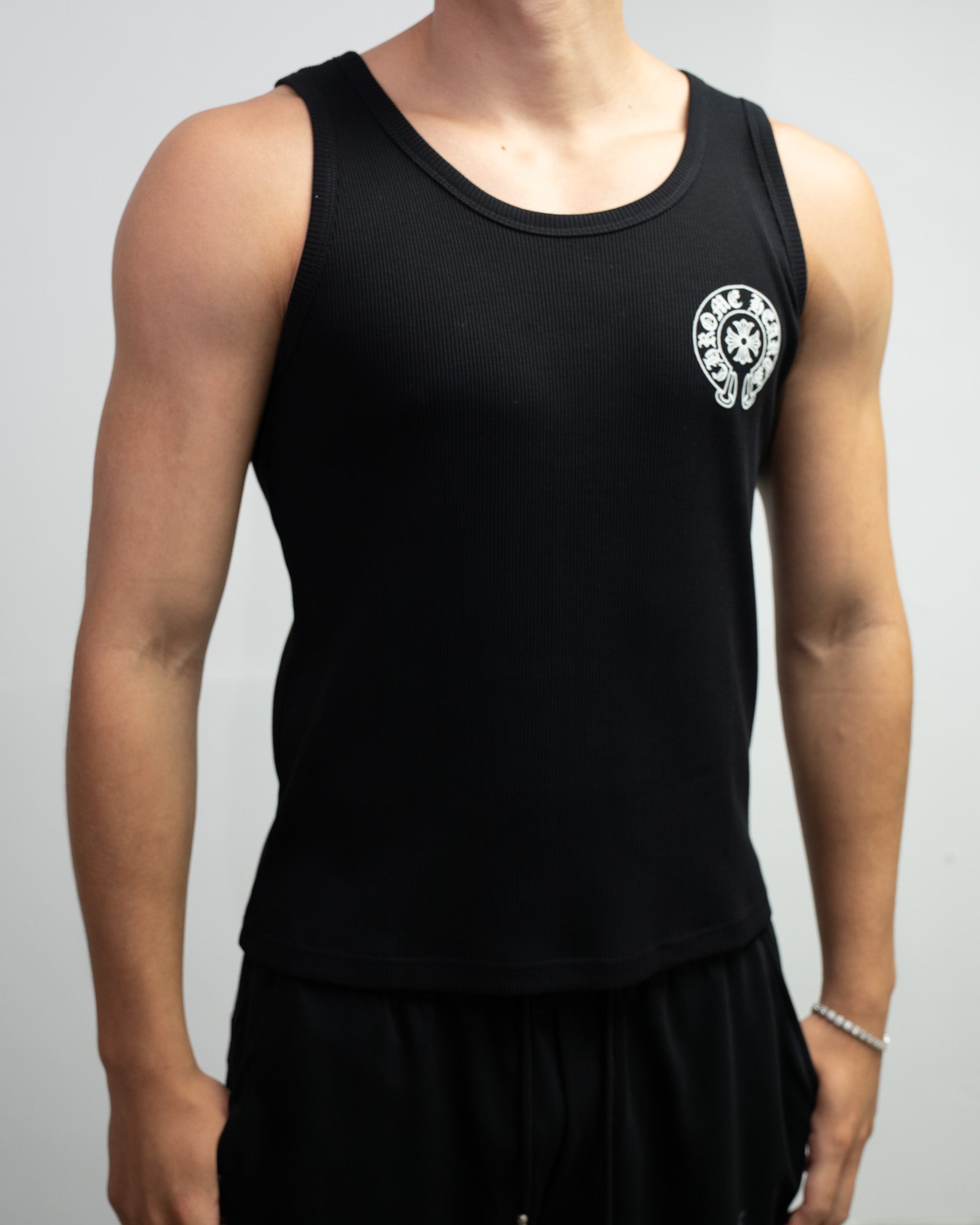 Horse Shoe Logo Black Tank Top™