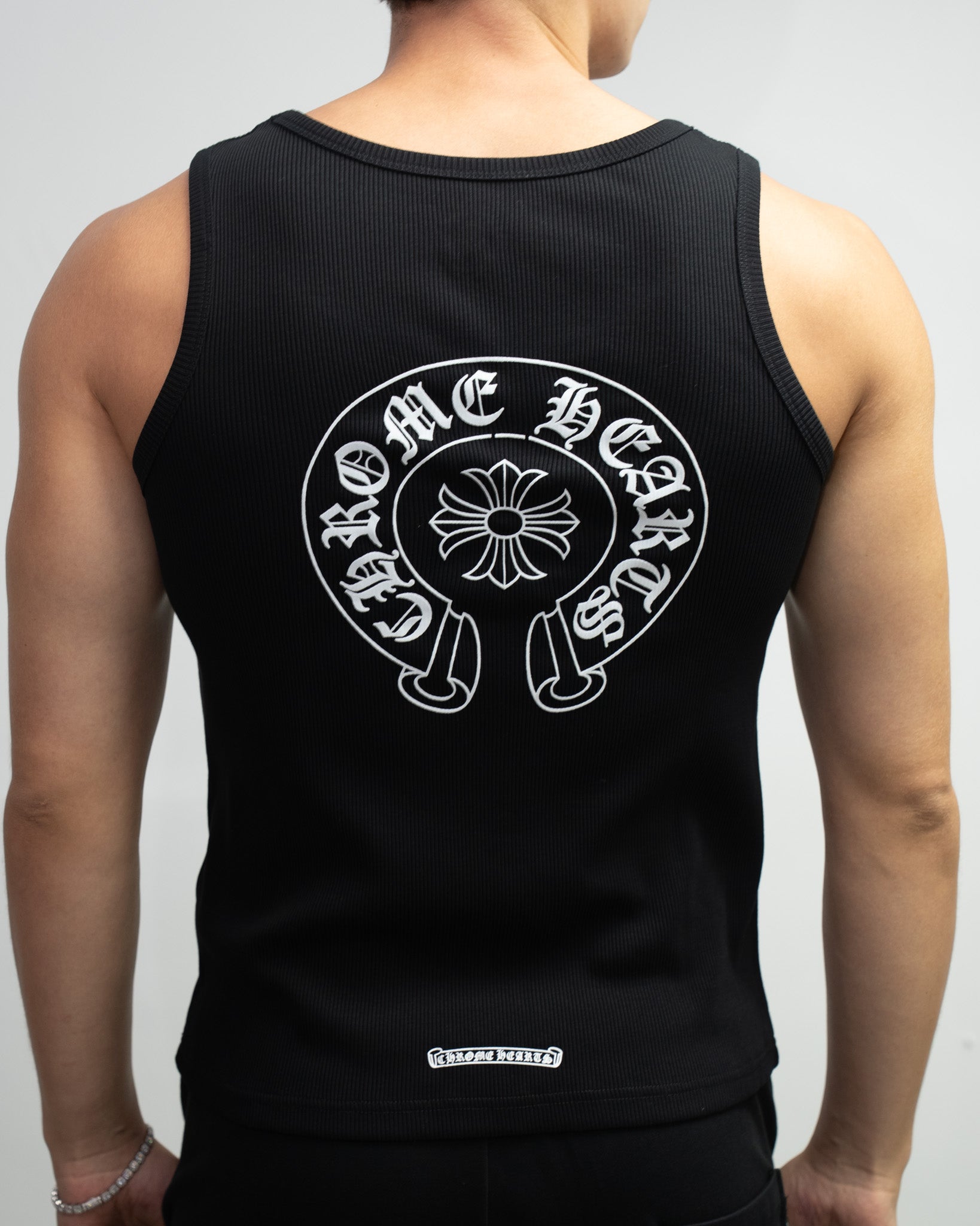 Horse Shoe Logo Black Tank Top™