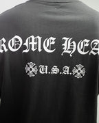 Large Typography Logo Grey T-Shirt™