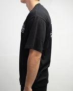 Red Ornate Cross Black T-Shirt™