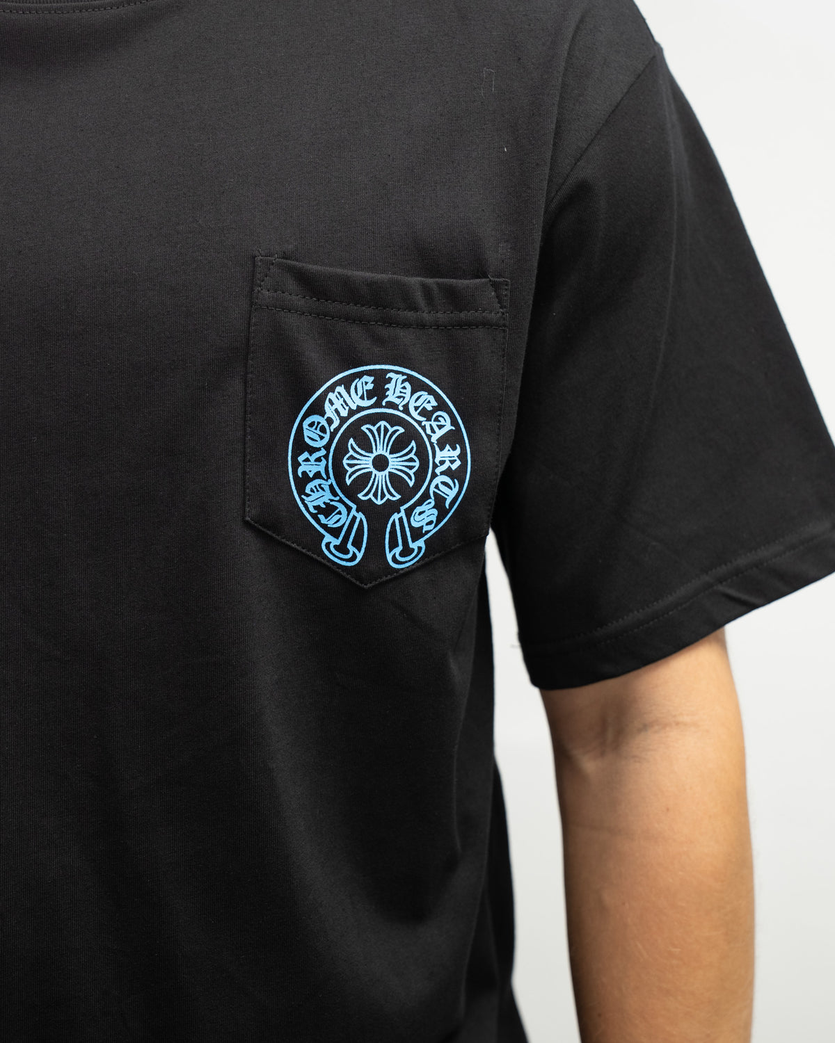 Blue Triple Cross Black T-Shirt™