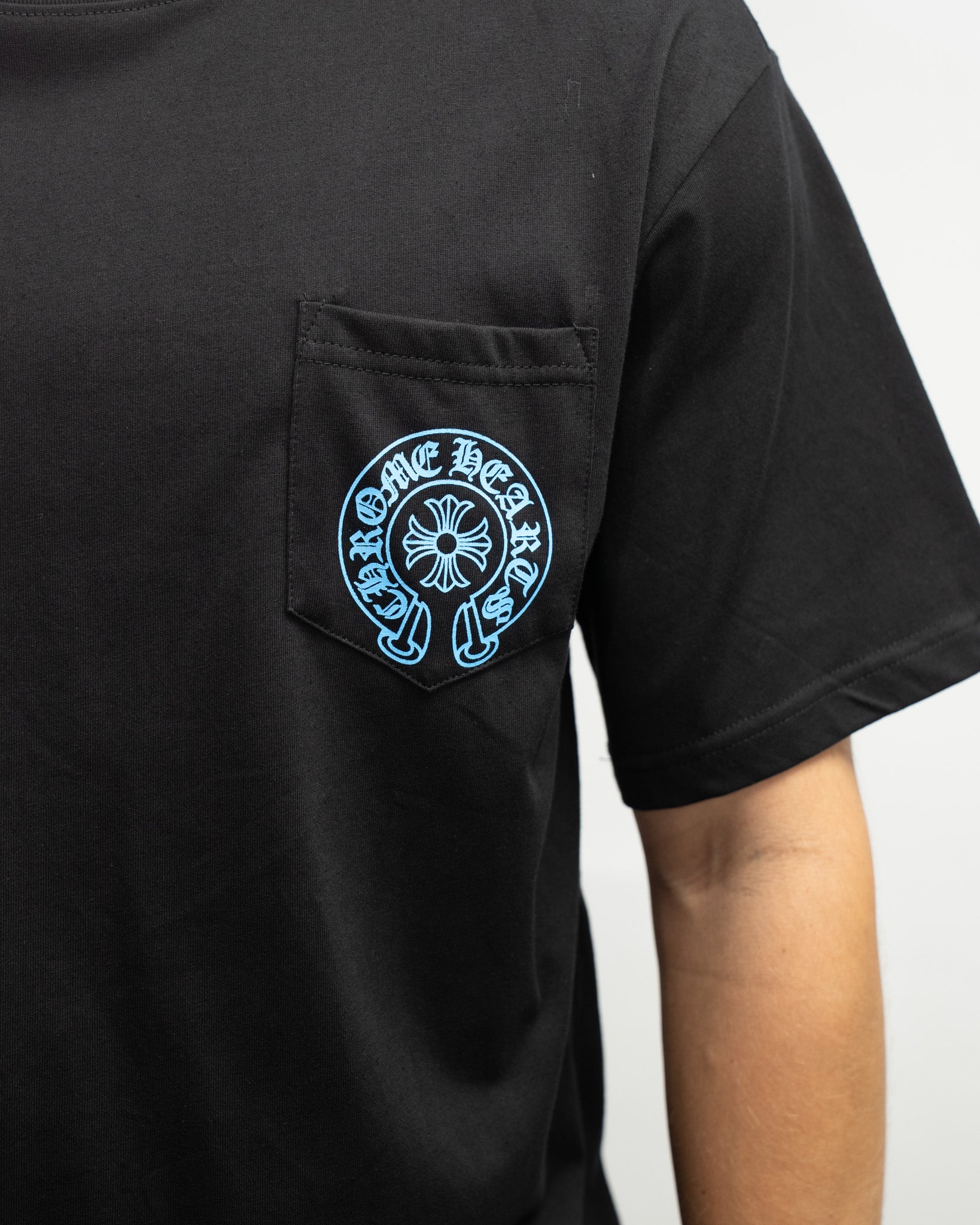 Blue Triple Cross Black T-Shirt™