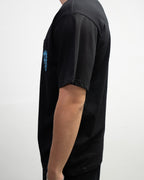 Blue Triple Cross Black T-Shirt™