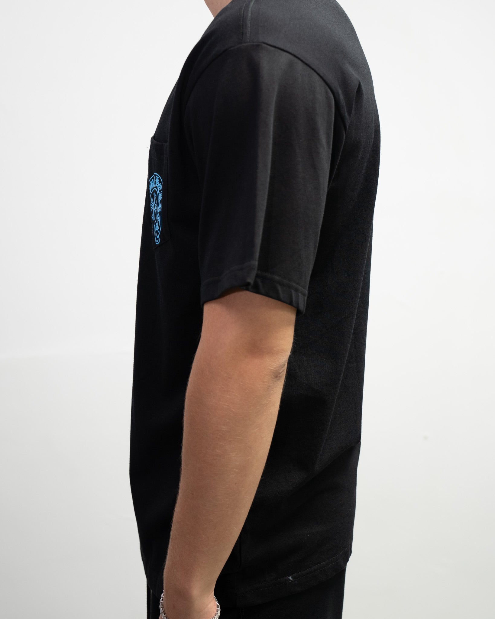 Blue Triple Cross Black T-Shirt™