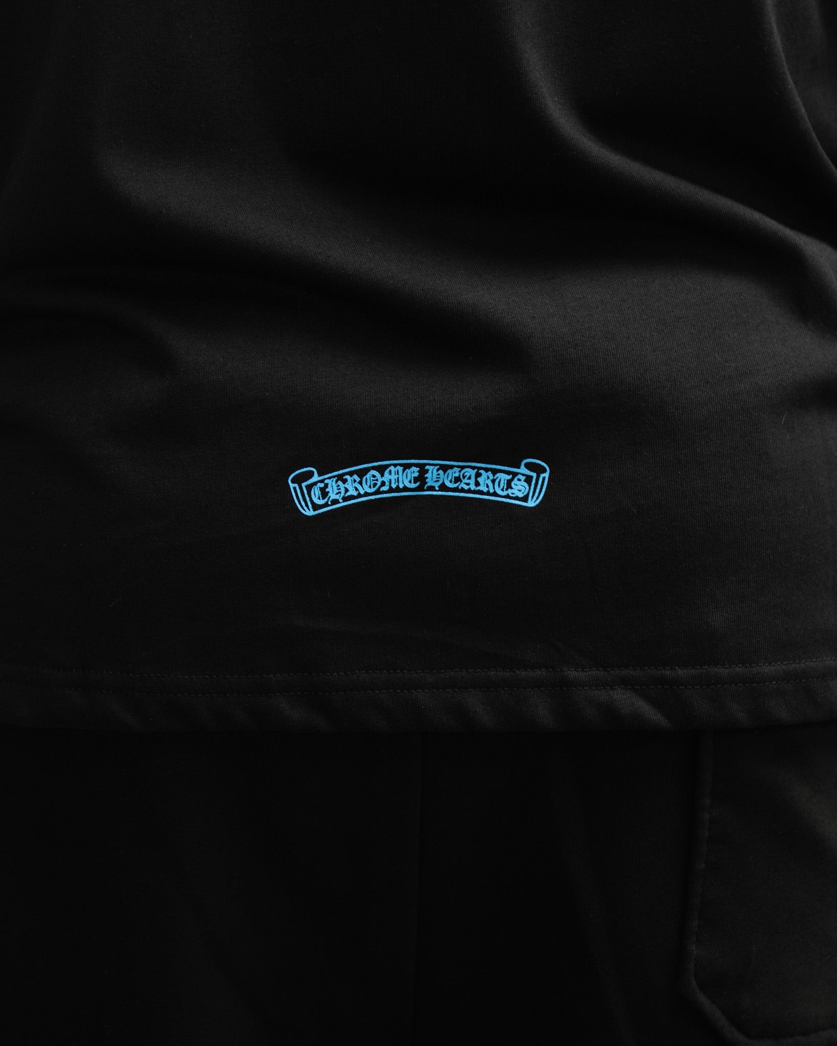 Blue Triple Cross Black T-Shirt™