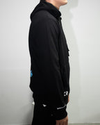 Horse Shoe Logo St. Barth Black Full Zip Hoodie™