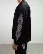 Black Mesh Long Sleeve Hockey Jersey™