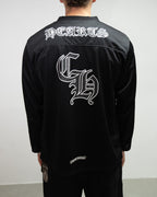 Black Mesh Long Sleeve Hockey Jersey™