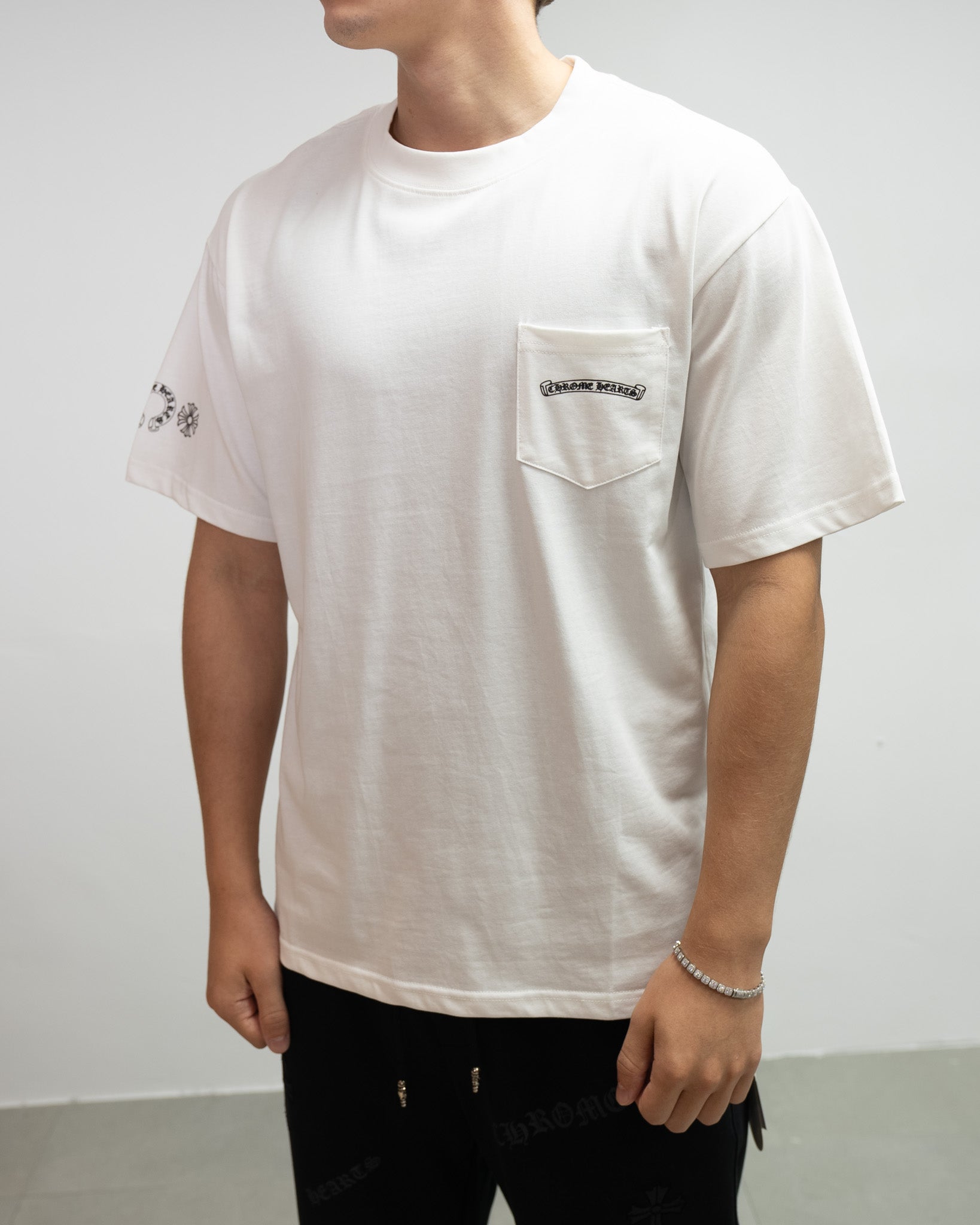 Multi Color Crosses White T-Shirt™