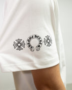 Multi Color Crosses White T-Shirt™