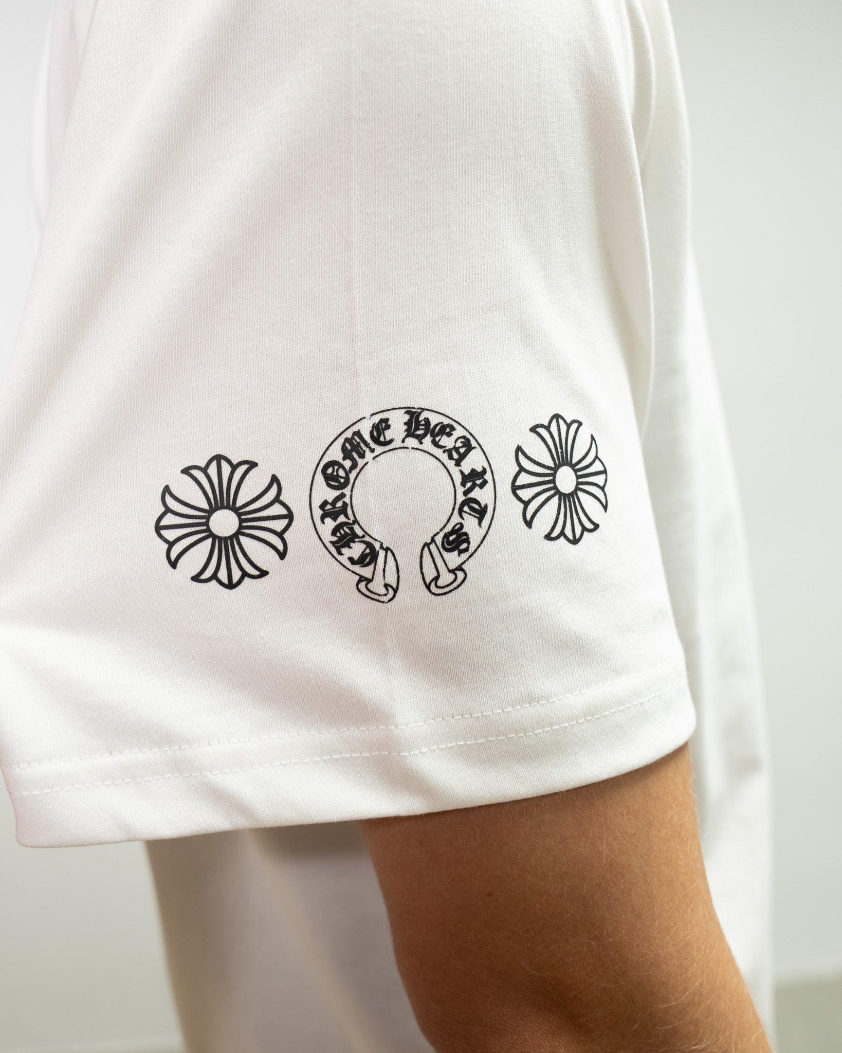 Multi Color Crosses White T-Shirt™