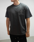 Embroidered Crosses Grey T-Shirt™